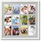 ArtToFrames Collage Photo Picture Frame with 12 - 5x7 inch Openings, Framed in White with Over 62 Mat Color Options and Plexi Glass (CSM-3966-229)